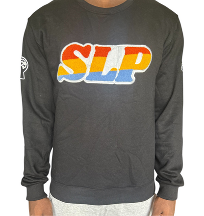 The communicator crewneck black