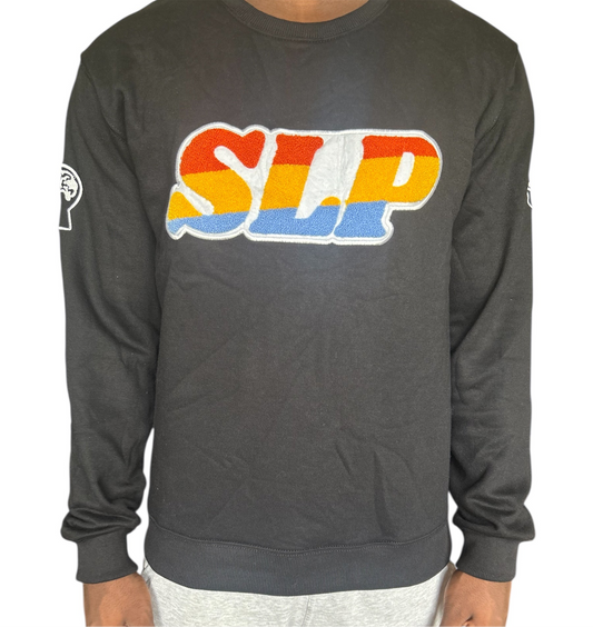The communicator crewneck black