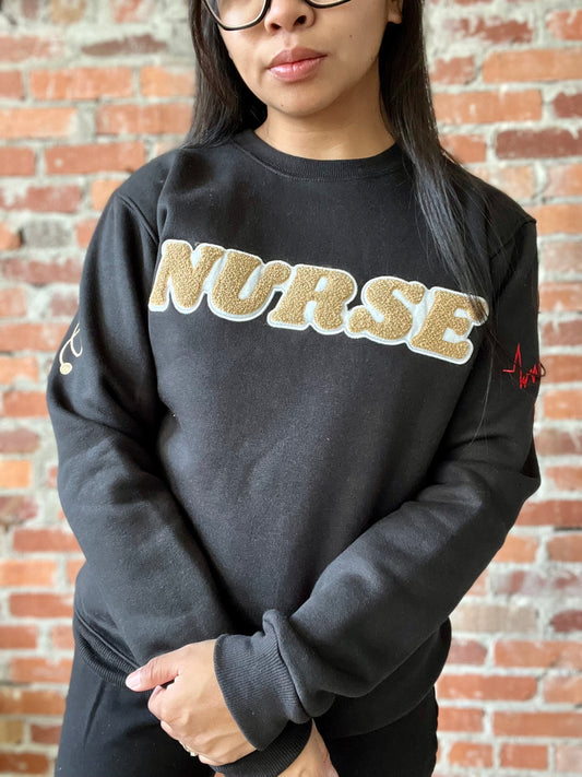 🖤 Black Sweater – Night Shift Energy