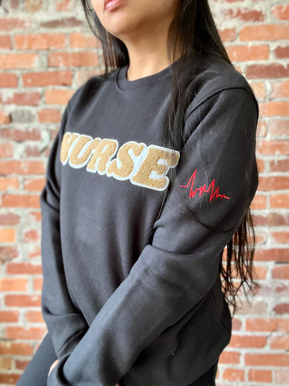 🖤 Black Sweater – Night Shift Energy