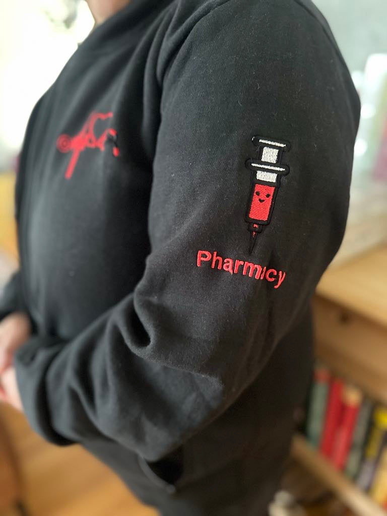 Med mix master zipper sweater